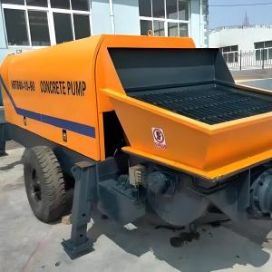 China Diesel Engine Portable Pumpcrete Trailer Concrete Pump Mini OEM wholesale