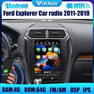 China 2011-2019 Ford Explorer Android car Radio full touch Screen Car Stereo head unit wholesale