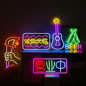 China Decorative 220V Neon Letter Signs 50000 Hours Working Lifetime wholesale