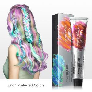 China Non Allergic Ammonia Free Natural Hair Color Cream 68 Colors wholesale