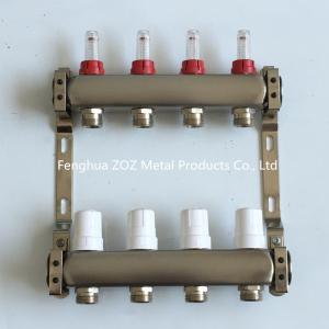 China Stainless Steel Radiant Floor Heating Manifold Set wholesale
