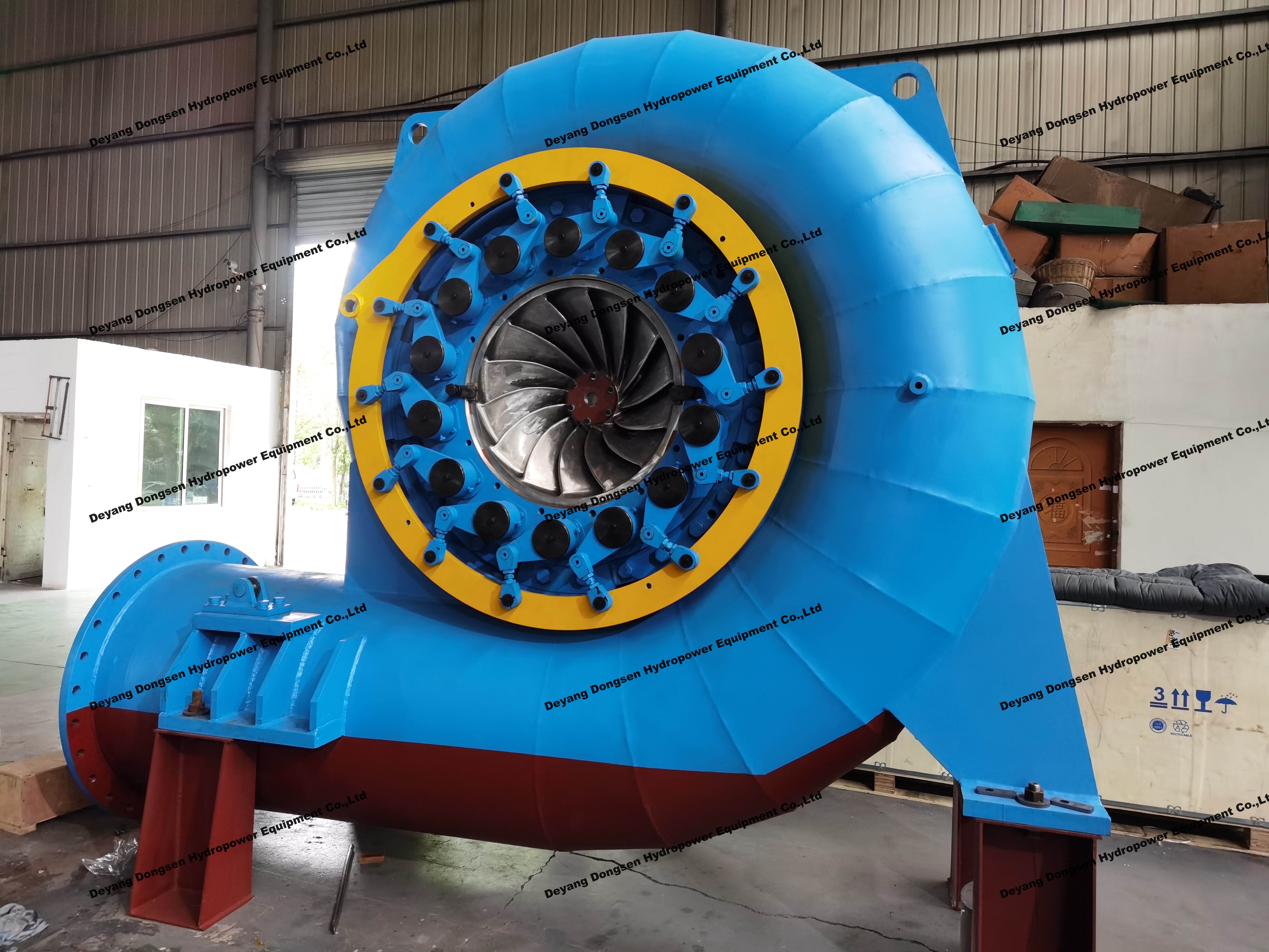 Capacity 500kw 800kw Hydro Turbine Generator - High Durability and Customized
