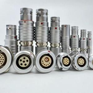 China IP50 Waterproof Push Pull Electrical Connectors 8 Pin Dustproof wholesale