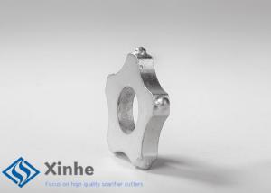 China 5pt Carbide Tct Cutters Star Wheel Spare Part For Electric / Diesel Scarifiers wholesale
