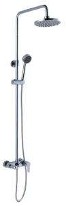 China Ceramic Single Handle Tub And Shower Faucet Chrome wholesale