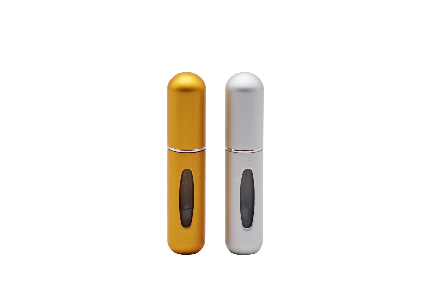 Shiny Color 5ml Perfume Tester Atomizer Bottle Aluminum Mini Spray