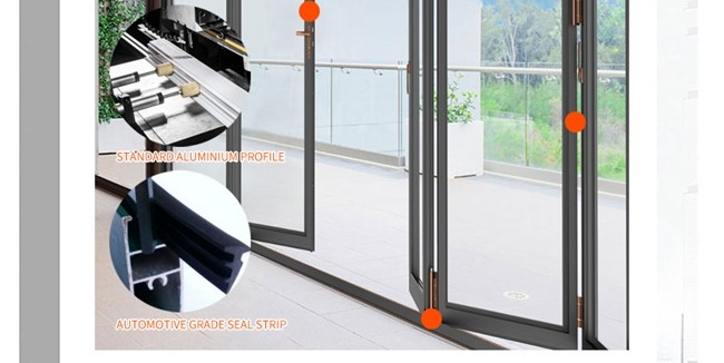 aluminum bi folding patio doors,bi-folding exterior doors,glass bi-folding doors