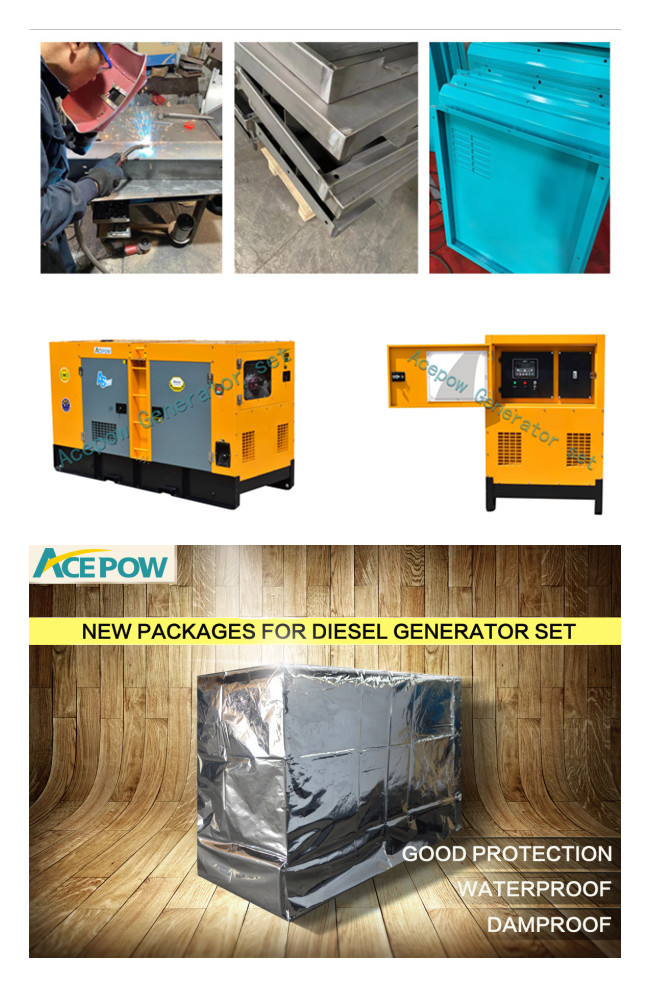 Soundproof 25KVA 4 Stroke Diesel Powered Generator