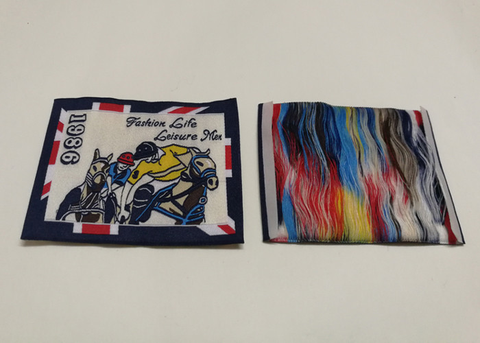 Custom Woven Clothing Labels Fabric Labels Woven Tags For Kids Clothing Factory