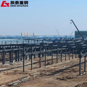 China Customized Steel Structure Manufacturing For Office Building / Poultry Farm / Hangar wholesale