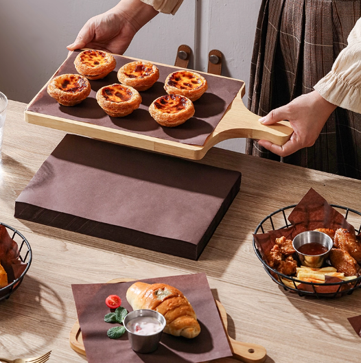 38gram 40gram Food Grade Greaseproof Paper For Wrapping food  8.5 x 11inch 