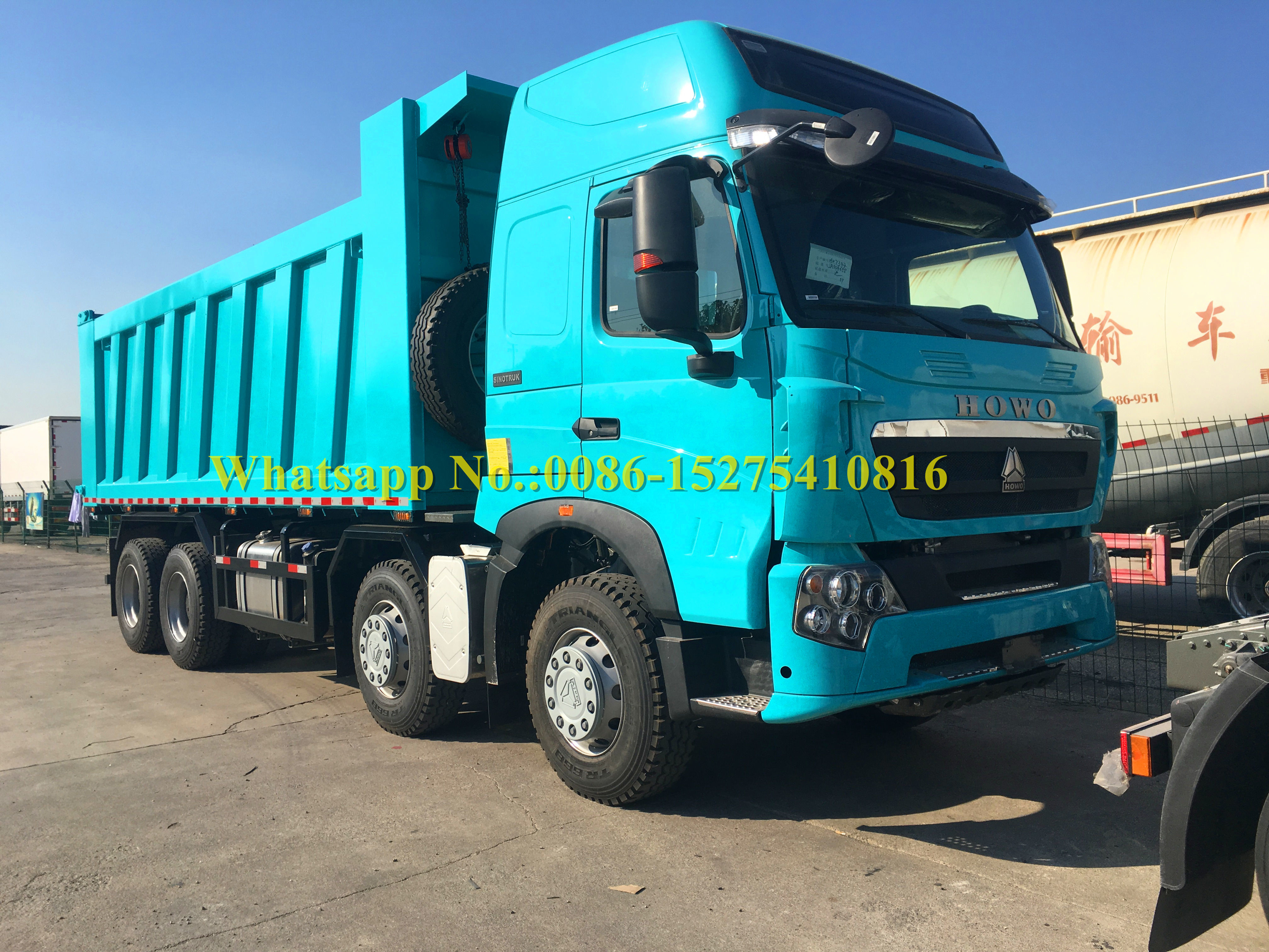 Best Price Brand New Sinotruck 40 Ton Loading Capacity Howo T7H 8x4 420HP 12 Wheel Dump Truck