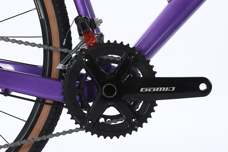 GOMID 700 40c Racing Bike Carbon Fork Gravel Bicycle Gear Cycle Roadbike Touring Bisiklet with Alloy Gravel Drop Handlebar