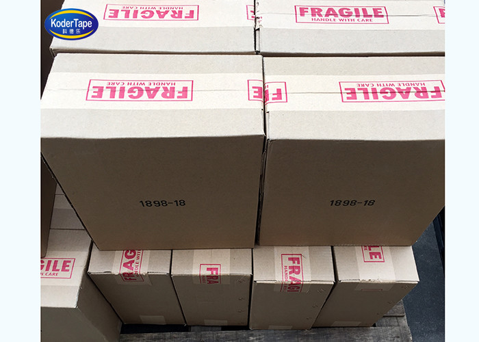 Reinforced Printed Gummed Brown Paper Tape With Fiber Glass Inside
