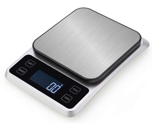 Advanced Digital Kitchen Scale for Home ABS Stainless Steel Material