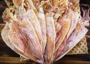 China Healthy Semi Dried Squid , Todarodes Pacificus Dried Squid 18% - 20% Moisture wholesale