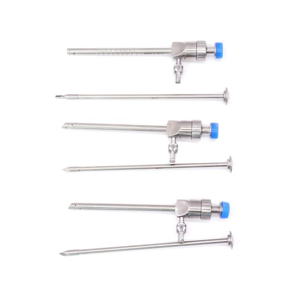 Abdominal Medical Surgical Instruments Magnetic Safety Trocar with Protection in