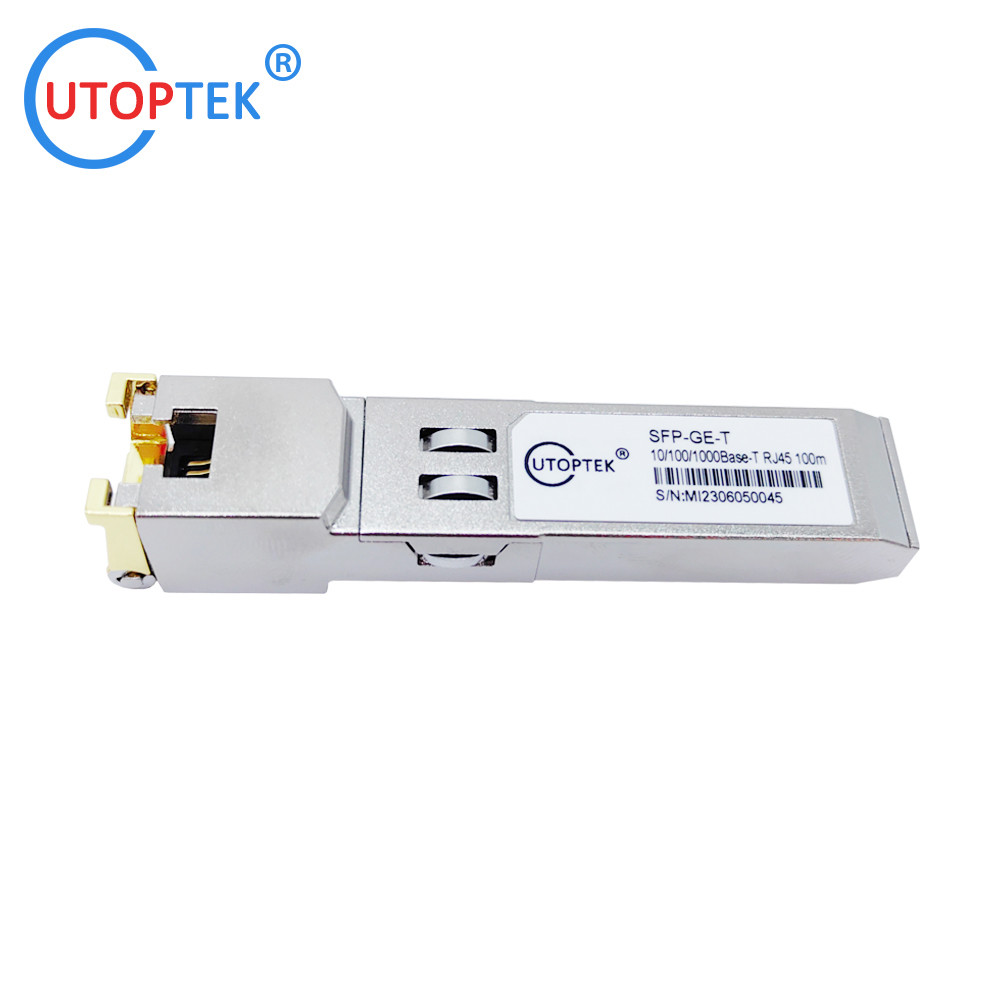 10/100/1000Base-T RJ45 Copper SFP module Electrical SFP transceiver for cisco/Huawei/juniper/Nokia Compatible