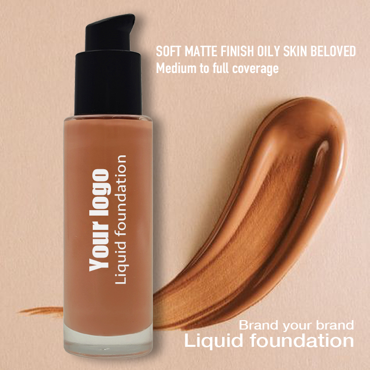 Long Lasting High Quality Make up Cream Private Label Full Coverage Waterproof and Matte Makeup Liquid Foundation