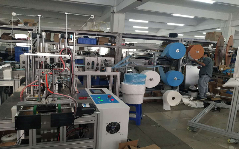 Full automatic auto folding mask making machine with high quality