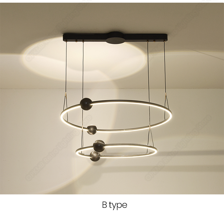 Modern Living Room Chandelier Lighting Home Indoor Hanging Lamp(WH-MI-454)