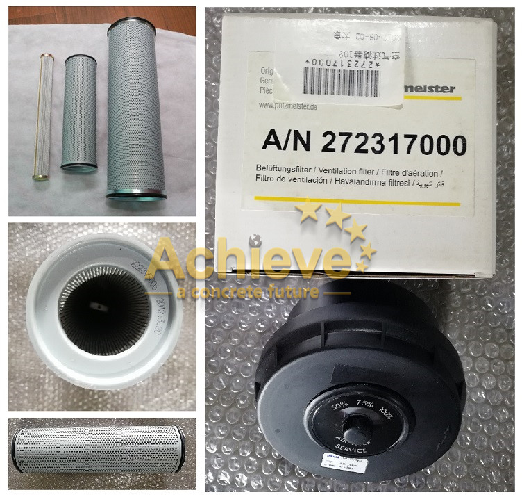 272317000 SANY Concrete Pump Parts Concrete Pump 10µ Hydraulic Oil Air Filter