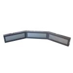 None Touch 500nits 12.3inch Narrow Panel Industrial Monitor FCC