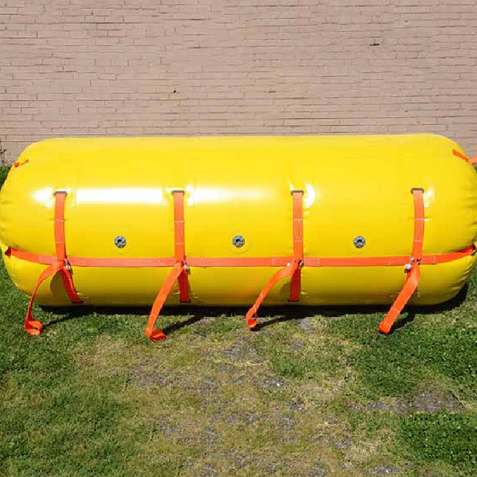 Cylindrical Underwater Lift Bags Marine Salvage Airbags Inflatable Air Lift Bag
