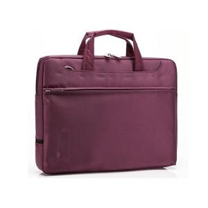 China Fashionable Womens Briefcase Messenger Bag / 16 inch Laptop Bag Purple wholesale