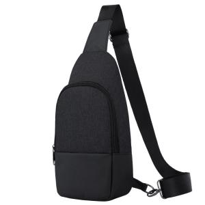 China Wholesale OEM custom logo men waterproof light Korean style crossbody trend mens chest bag sling bag wholesale
