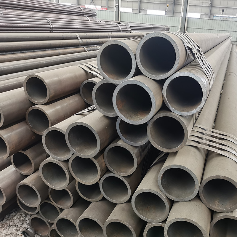 Hot Rolled Carbon Seamless Steel Tube ST37 ST52 1020 1045 A106B