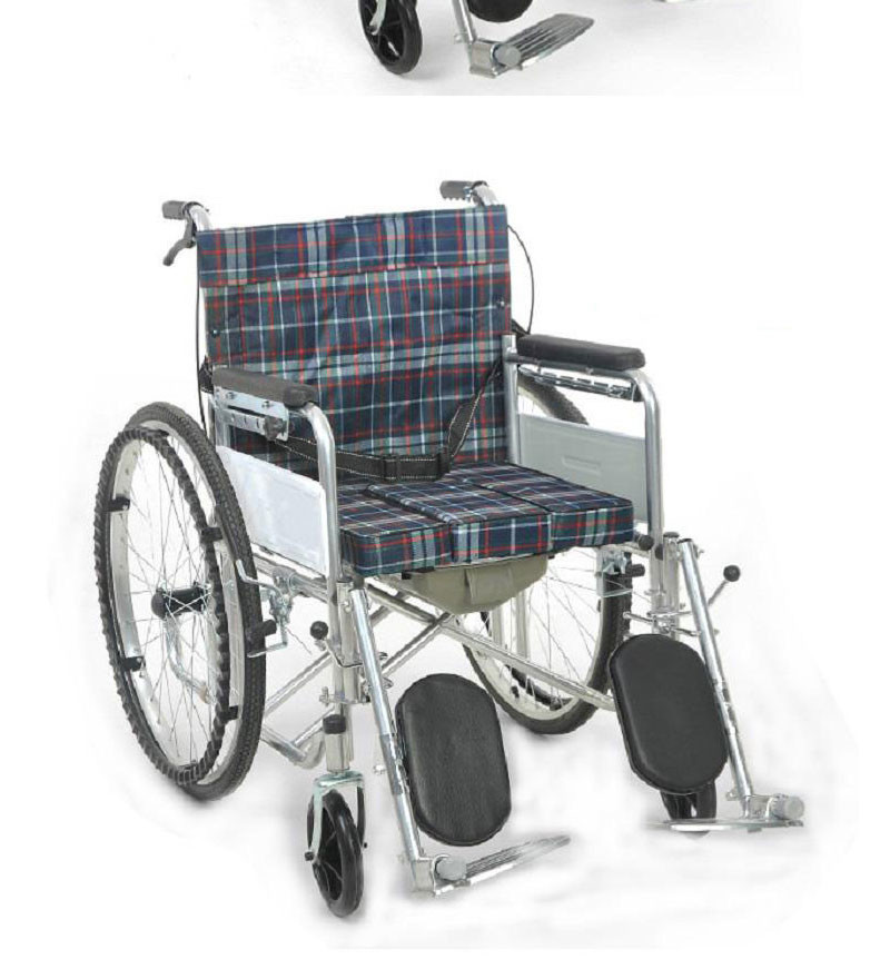 Light Manual Medical Transport Wheelchair Rehabilitation Equipment Load 100kg