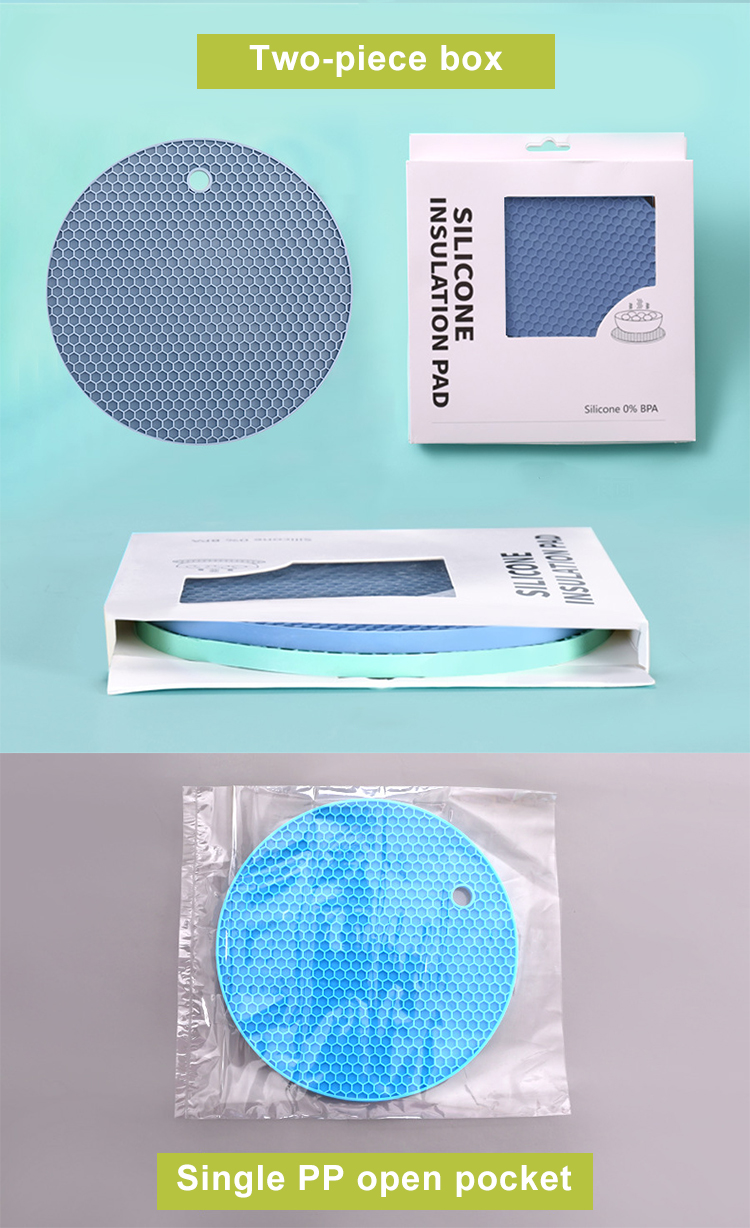 Reusable Anti Skid Round Silicone Glass Cup Coaster
