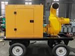 ISO Diesel Water Pump Set Diesel Motor Pump For Floodwater Prevention