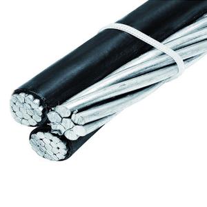 China Polyvinyl Chloride Sheath 25mm2 35mm2 Aerial Bundled Cable wholesale