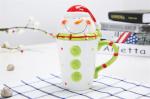 Round Holiday 301CC 10 Ounce Christmas Ceramic Mugs