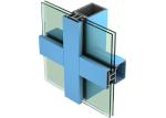 Oxidation Resistance Industrial Aluminium Extrusion Sections , Curtain Wall