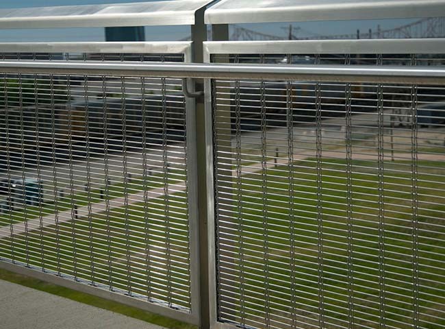 Cable Architectural Mesh – Weaving Metal Rods and Metal Cables Together