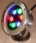 LED Underwater lights 9W RED BLUE WHITE GREEN YELLOW Shenzhen Factory