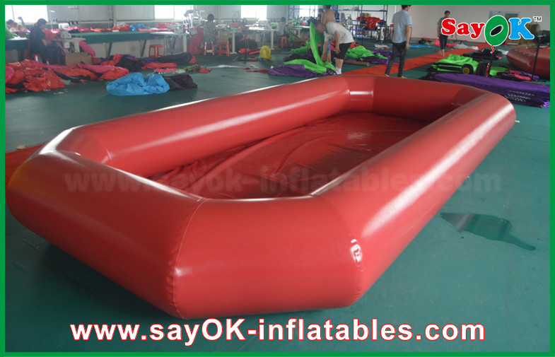 Inflatable Water Game 5 X 2.5m Outdoor Pvc Small Inflatable Water Swimming Pool For Kids