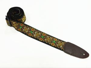 China Professional Acoustic Guitar Neck Strap , Western Style Guitar Strap wholesale