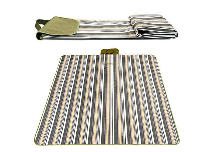 Polyester Waterproof Picnic Mat Backing For Beach Polyetser Peva Material