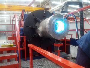 China 18T Industrial Hydraulic Beam Welding Line 6.5m/Min Flange Straightening Machine wholesale