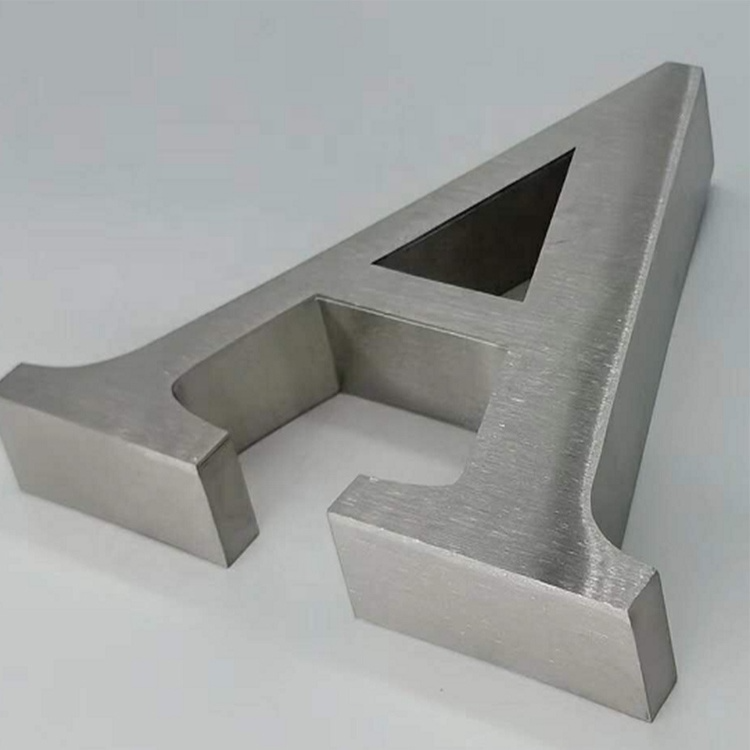 Custom 3D Metal Letter Signs Stainless Steel Wall Sign for Shops and Outdoor Lettering