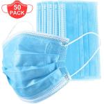 BFE >95-99% 3 Ply Face Mask Disposable For Clinic / Hospital / Person
