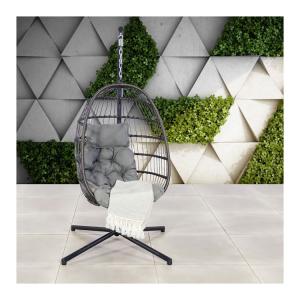 China Steel Frame W100xL95xH200cm Patio Garden Swing Hanging Chair for Outdoor Relaxation wholesale