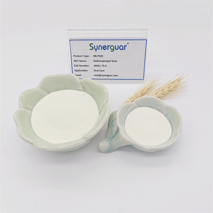 Delayed Self Hydrating Guar Gum Bulk Transparency High Viscosity Toothpaste