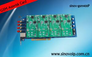 China SinoV-GSM400P 4 GSM port GSM Asterisk card wholesale