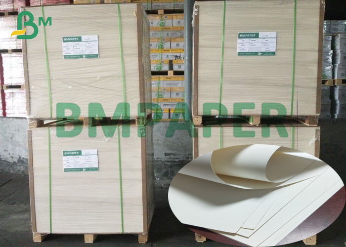 37'' * 25'' 210 gsm Food Grade Grease Resistant White Board For Burger Sheets