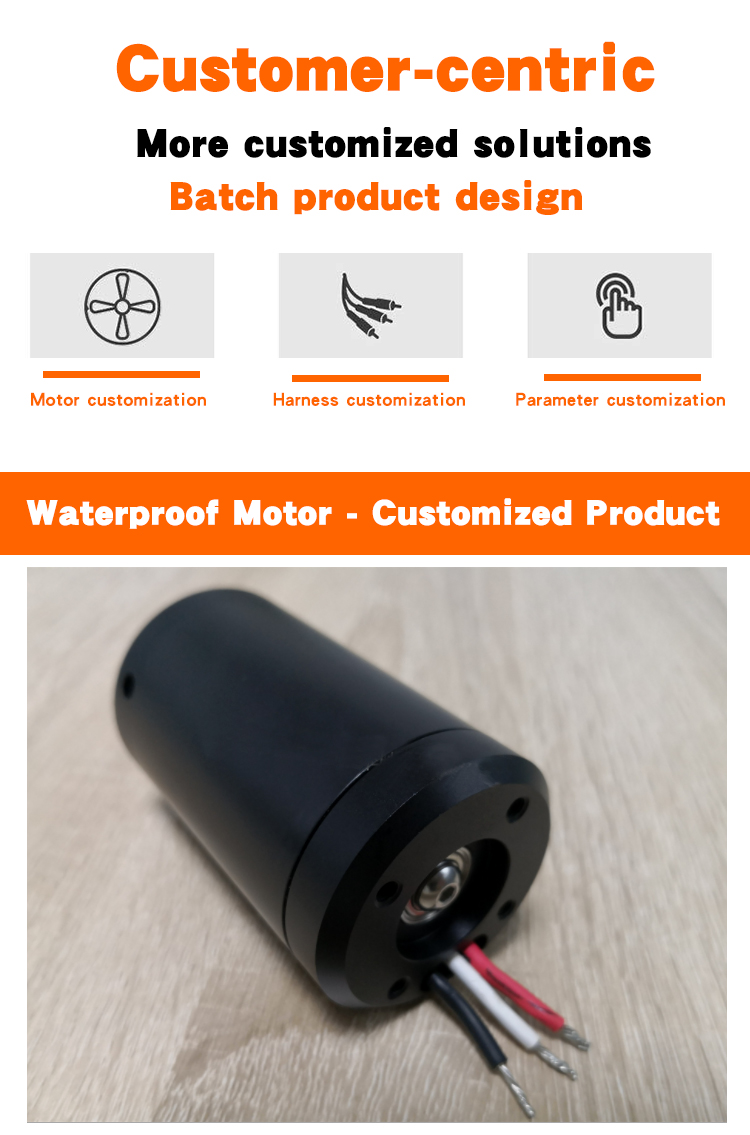 Faradyi 12v 24v 36v 48v 1hp 1kw 2kw 3kw 4kw 5kw Car Fan Boat Waterproof Bearing Vehicle Electric Bldc Brushless Dc Motor